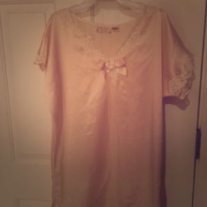 Vintage champagne Victoria secret night gown